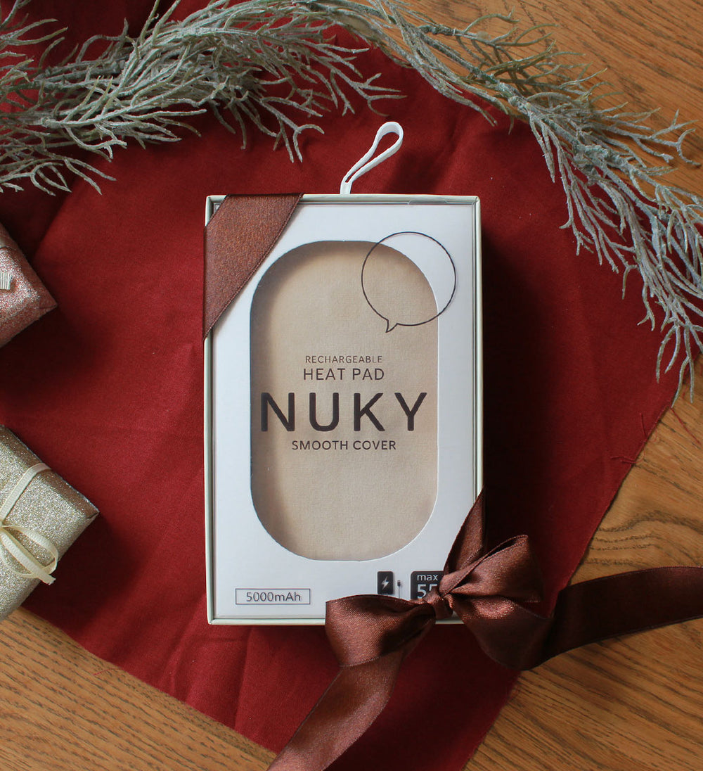 ヌクイ NUKY スムース カバー 充電式カイロ スムースカバー付き