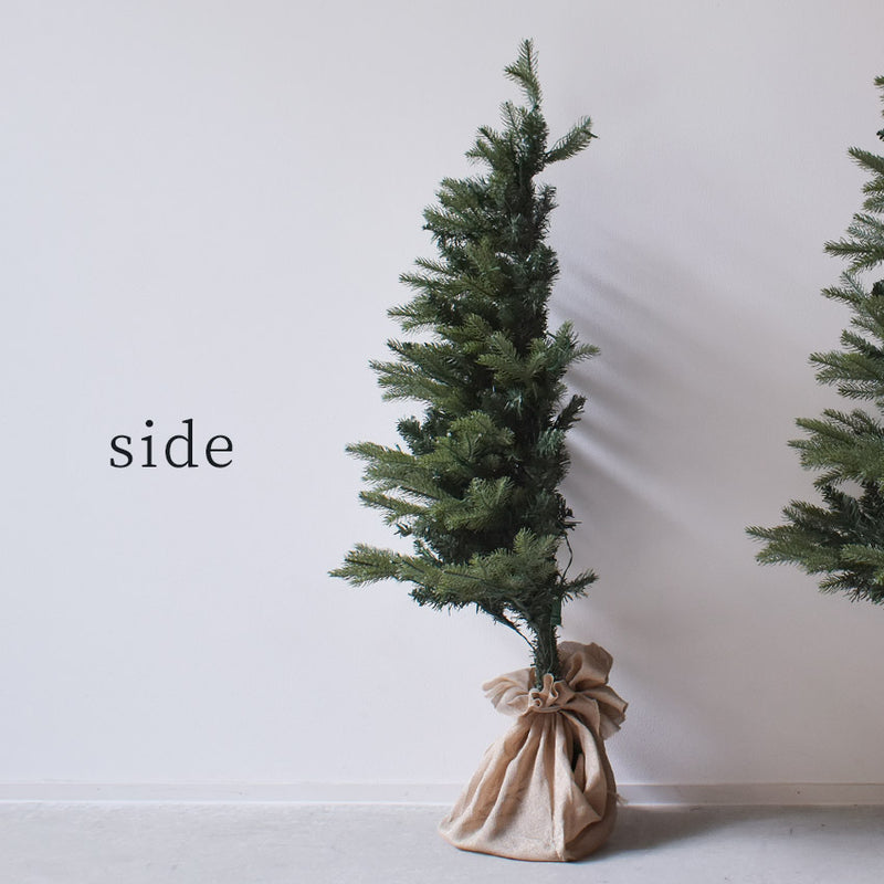 ハーフ＆コーナー2way ツリー フルセット120cm クリスマスツリー 2カラー