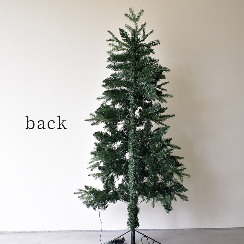 ハーフ＆コーナー2way ツリー フルセット120cm クリスマスツリー 2カラー