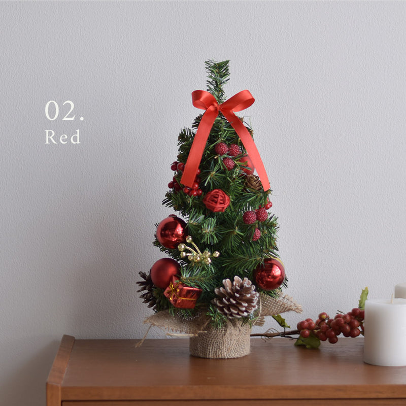 ミニクリスマスツリー 35cm クリスマスツリー 2カラー