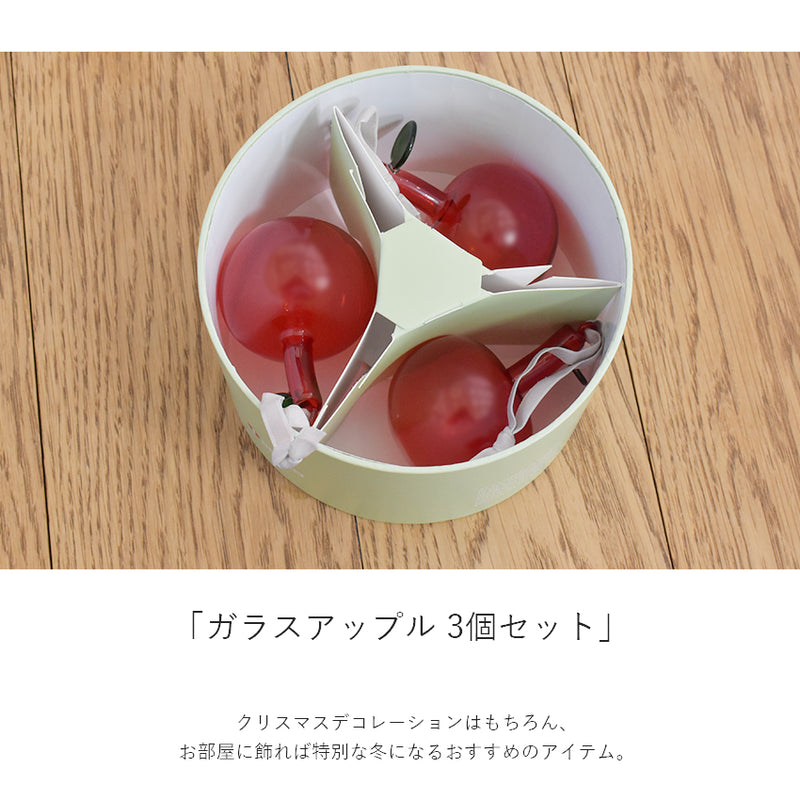 ガラスアップル 1055140 オーナメント