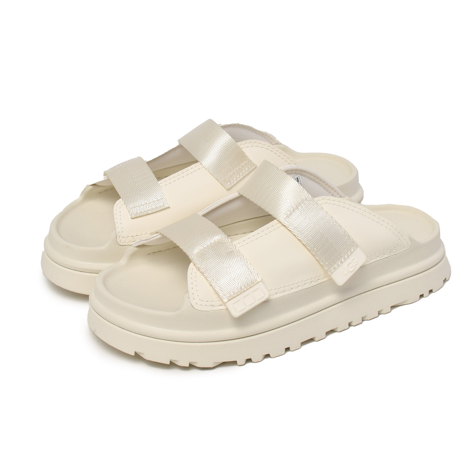 UGG ベージュ スライドサンダル アグ UGG ゴールデングロウ スライド 1166513K スライドサンダル