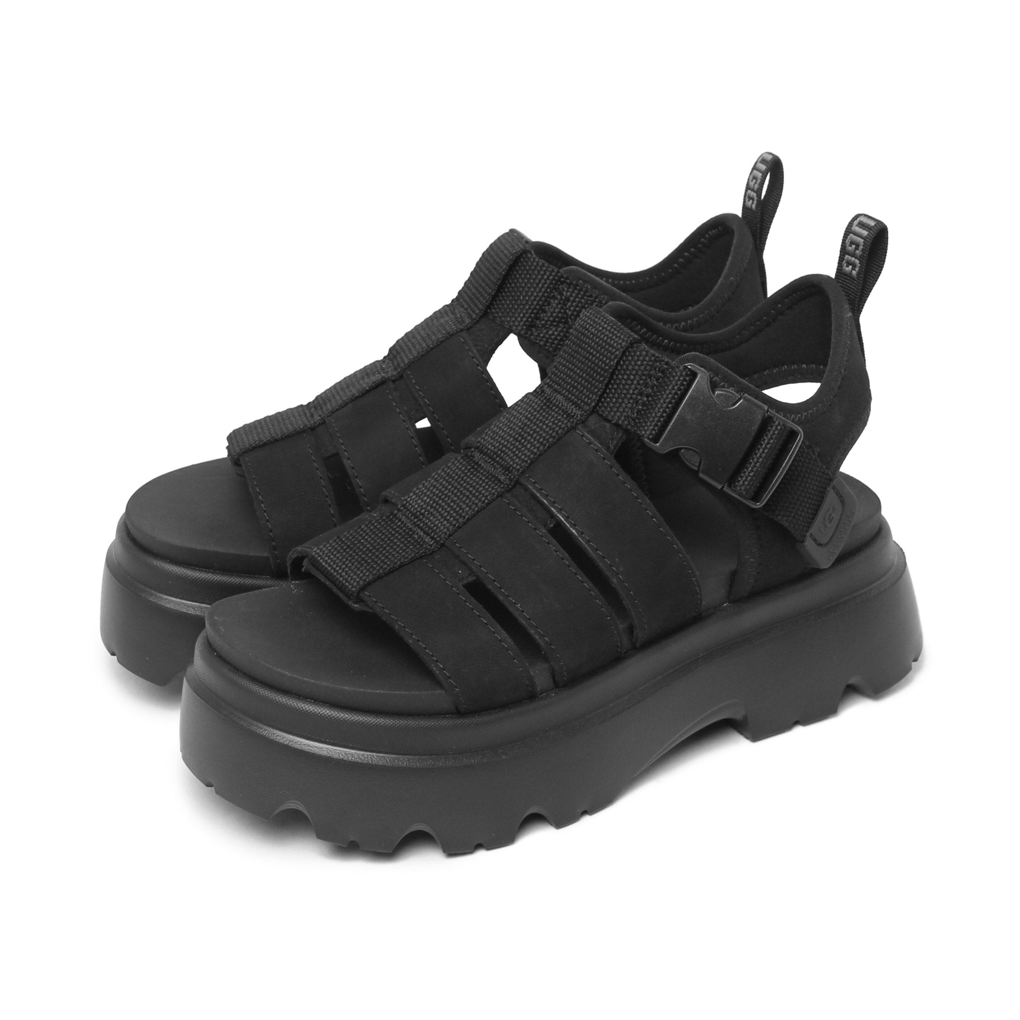 【シンプル人気】3色UGG アグレザーアンクルストラップサンダル アグ UGG コウラ 1152698 サンダル 3カラー │Z-CRAFT(ゼット
