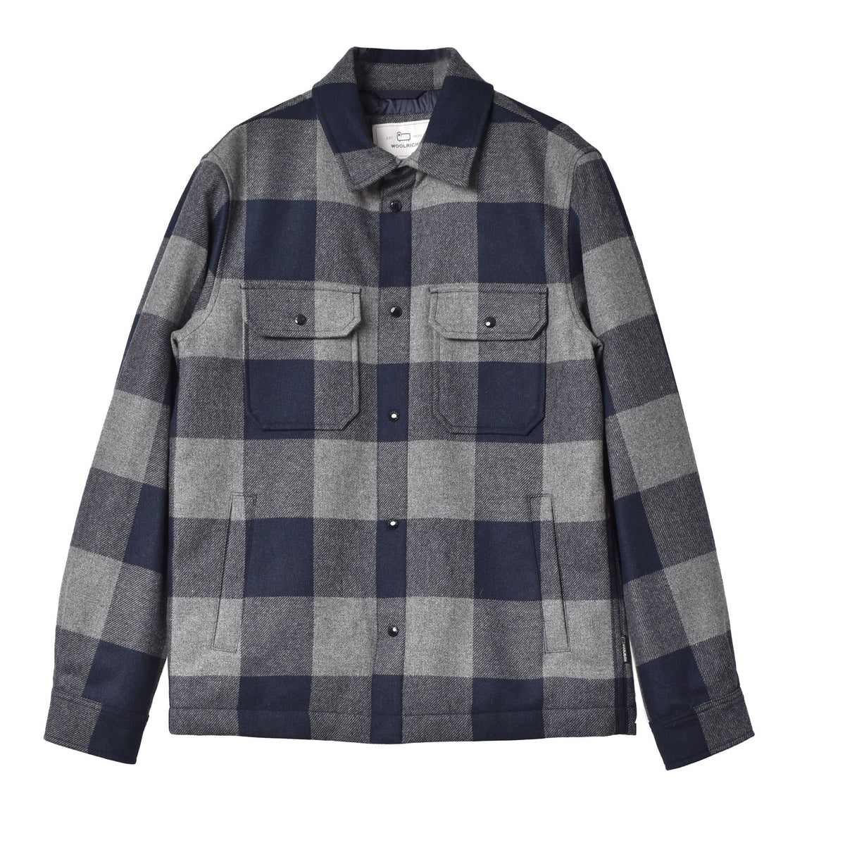 値下げ【着用３回未満】Woolrich アスカランオーバーシャツ　ネイビー　M A20090170_1200x.jpg?v=1701679615