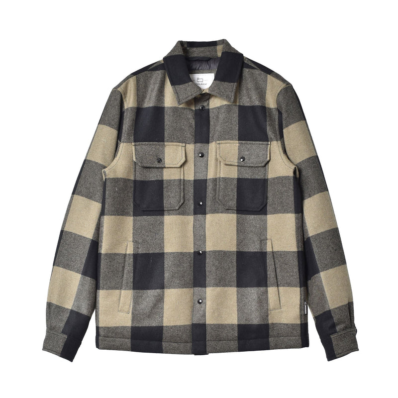 アラスカンウールチェックオーバーシャツ WOOS0067 長袖シャツ 3カラー