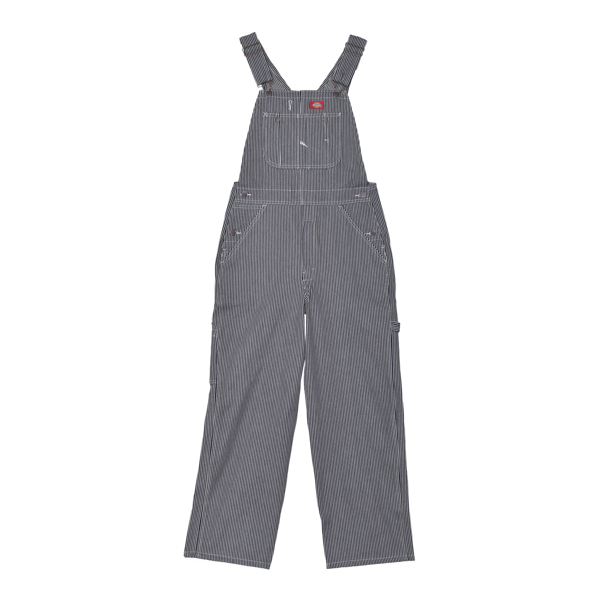 RE ARRIVAL/再入荷 ディッキーズ DICKIES ヒッコリーストライプ ビブ パンツ