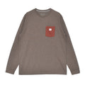 ロングスリーブ・ショップ・ステッカー・ポケット・レスポンシビリティー 37836 長袖Tシャツ 3カラー