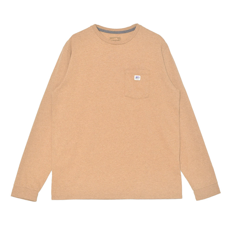 ロングスリーブ・ショップ・ステッカー・ポケット・レスポンシビリティー 37836 長袖Tシャツ 2カラー
