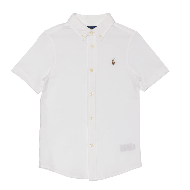 SS OX MESH SPORT SHIRT-SOLID 322914654 半袖シャツ 2カラー