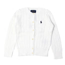 ミニケーブル コットン カーディガン 312543047 ニットカーディガン 4カラー