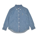 コットン デニム シャツ 322713843 長袖シャツ