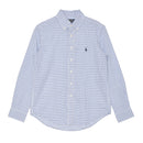 L／S STRETCH POPLIN PLAID SPORTSHIRT 323723041 長袖シャツ