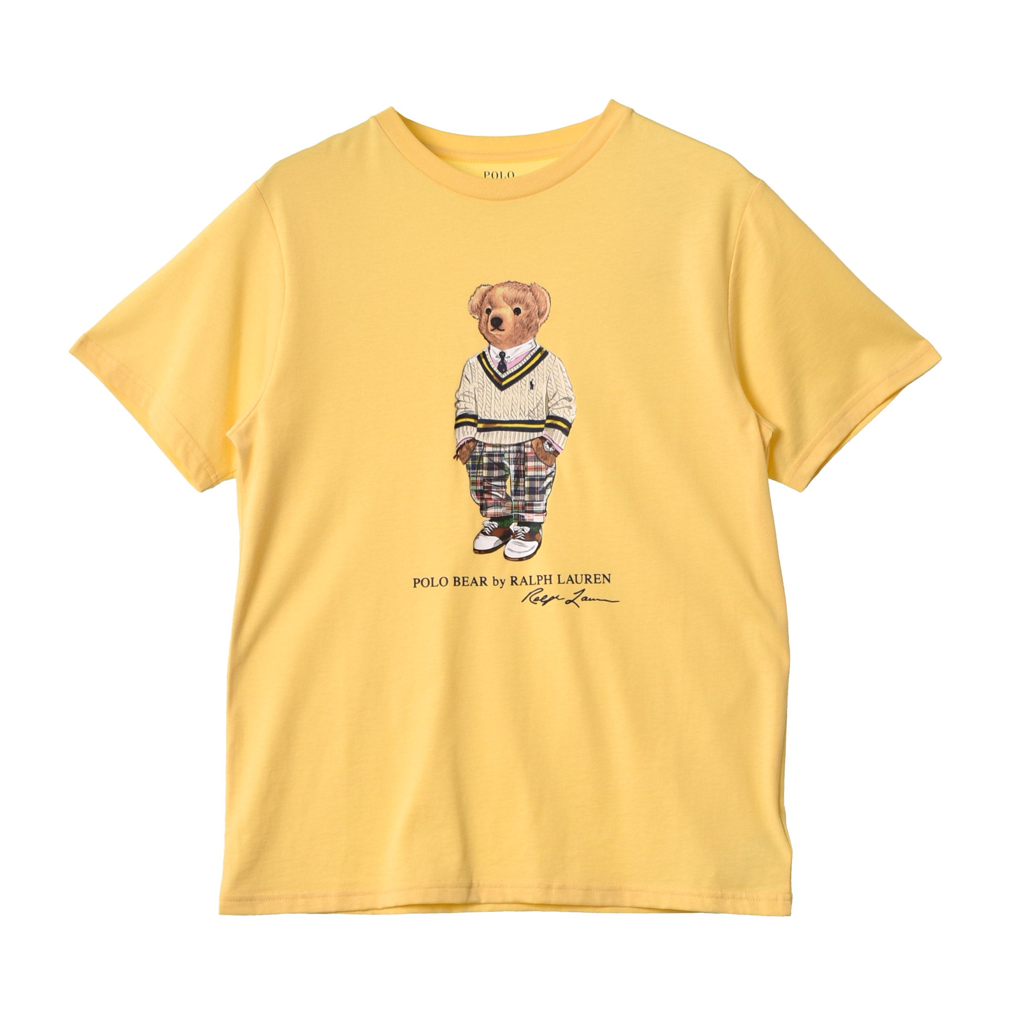 POLO ラルフローレンポロベア総柄プリント 半袖Tシャツ 半袖 T