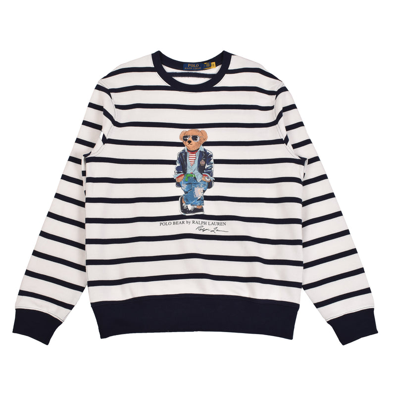 L／S BORDER BEAR SWEAT 710909723 スウェット 1カラー