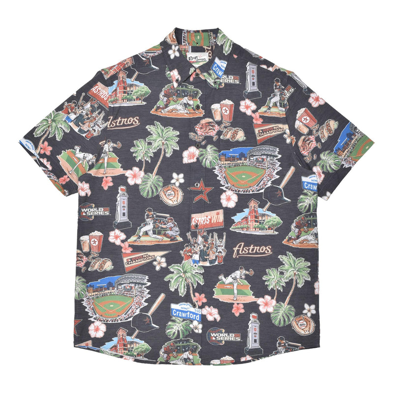 HOUSTON ASTROS SCENIC PERFORMANCE BUTTON FRONT M680113125 半袖シャツ