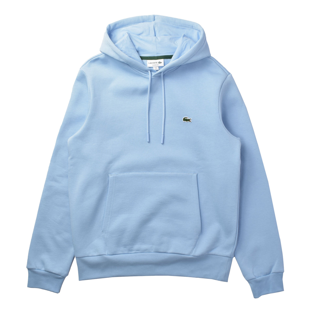 ☆LACOSTE☆正規品 パーカー Fleece Hooded Sweatshirt Lacoste Kangaroo Pocket Fleece Sweatshirt Black | Chicago