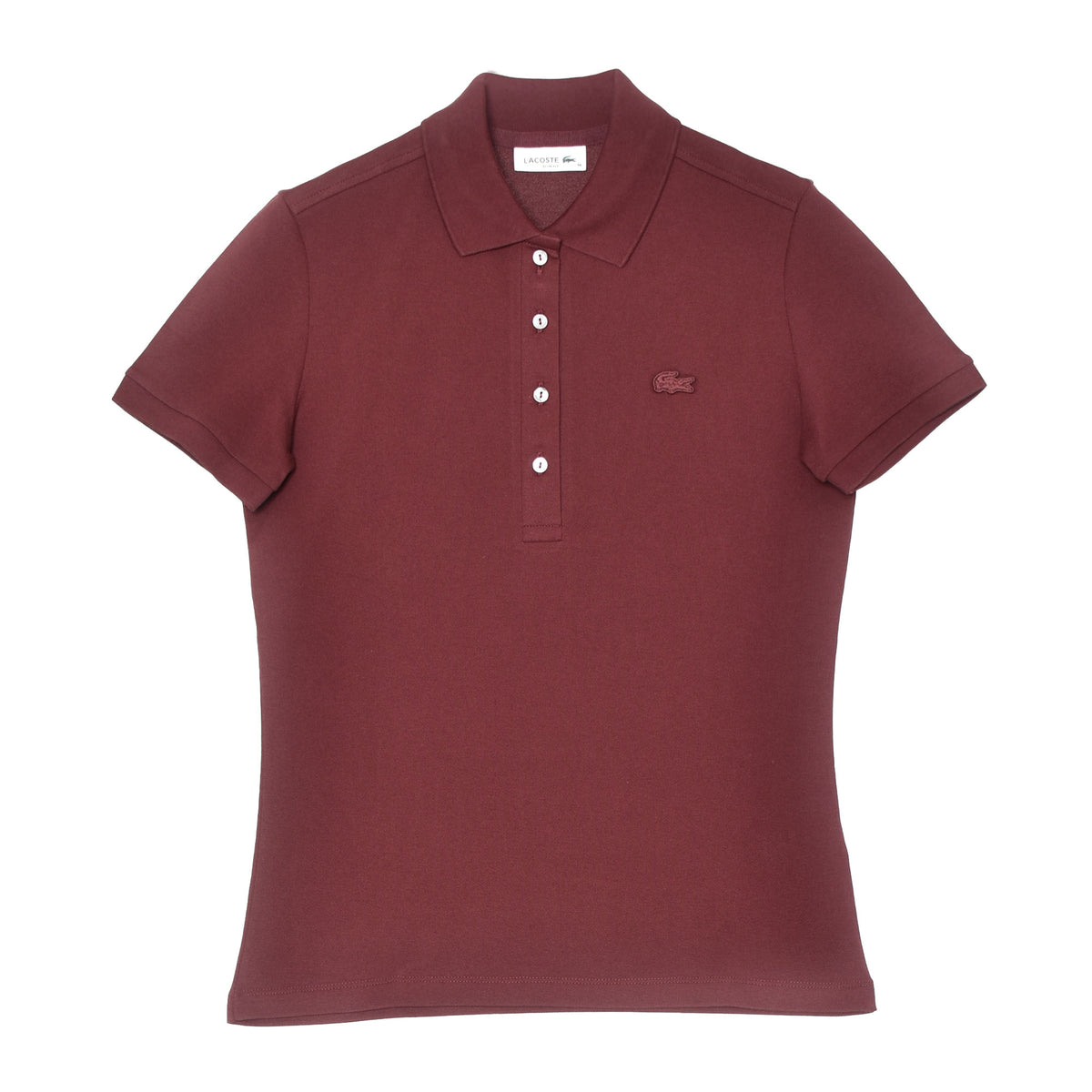 ラコステ ストレッチコットンピケポロシャツ 半袖 シャツ ポロシャツ ピンク ラコステ LACOSTE スリムフィット ストレッチコットンピケポロ