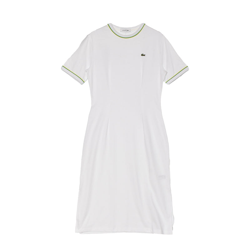 ラインドリブTシャツドレス EF9988 ワンピース 3カラー