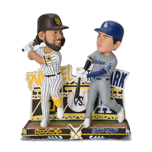 Fernando Tatis Jr＆Shohei Ohtani San Diego Padres＆Los Angeles Dodgers Pummel in the Park Dual Bobblehead BHMB24BATTDUSPLDSOFT ボブルヘッド