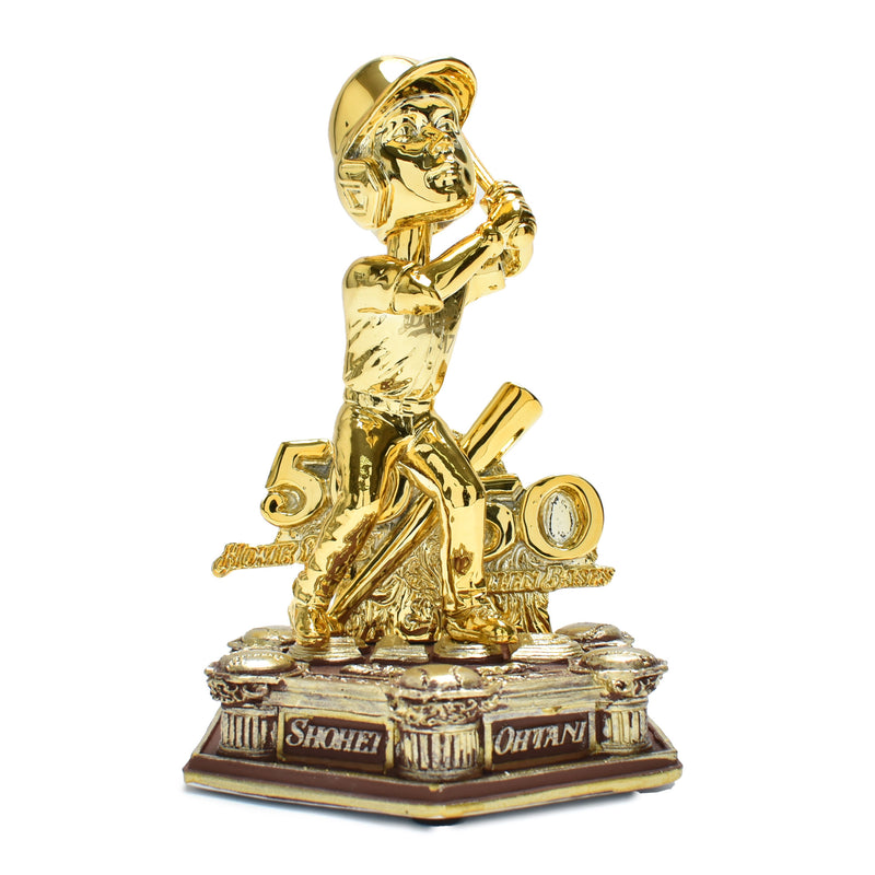 Shohei Ohtani Los Angeles Dodgers 50 Home Runs and 50 Stolen Bases Mini Golden Bobblehead BHMB24GOLD5050MNLDSO ボブルヘッド