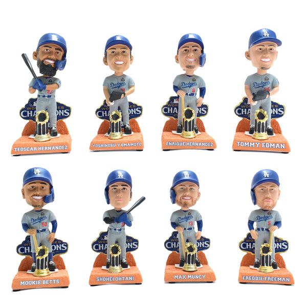 LOS ANGELES DODGERS 2024 WORLD SERIES CHAMPIONS SERIES 1 MINI BOBBLEHEAD BOX SET BHMBBXMNCHWS24LD ボブルヘッド