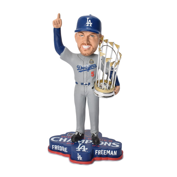 Freddie Freeman Los Angeles Dodgers 2024 World Series Champions Bobblehead BHMBCHWS24LDFF ボブルヘッド