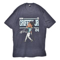 ケン・グリフィー・ジュニア シアトル ダービー カートゥーン WHT 0501-002-05 半袖Tシャツ