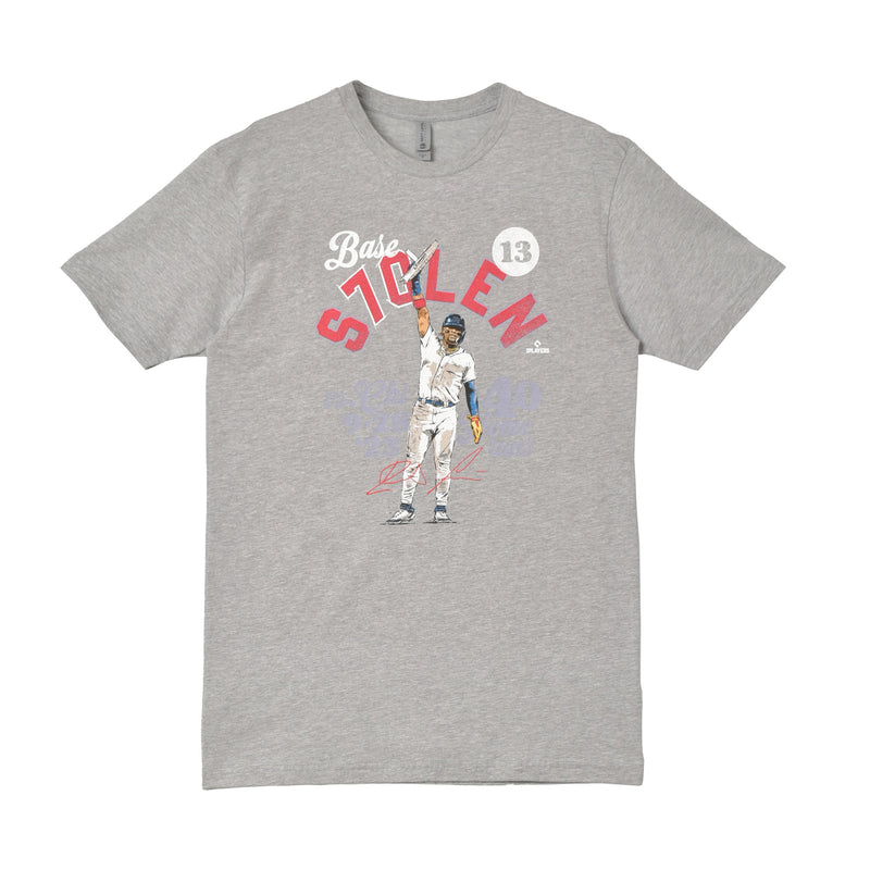 RONALD ACUNA JR. ATLANTA 40-70 CLUB WHT BNLCHGR-XX-0070-034-33 BNLCTNV-XX-0070-034-33 半袖Tシャツ 2カラー