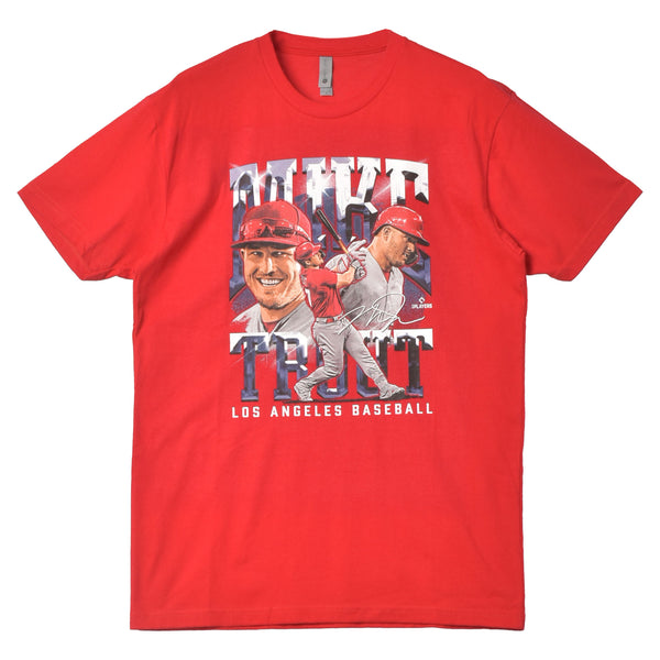 BNLCRED-XX-0055-006-53 MIKE TROUT BNLCRED-XX-0055-006-53 半袖Tシャツ 2カラー