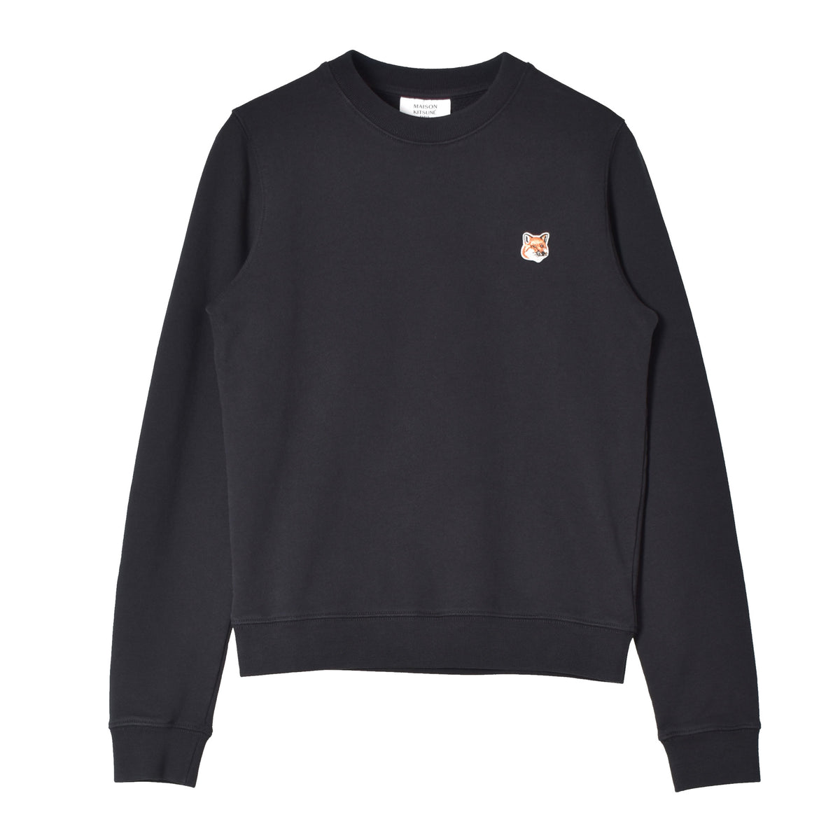 【国内即発】MAISON KITSUNE スウェットシャツ メゾンキツネ MAISON KITSUNE フォックスヘッド パッチ