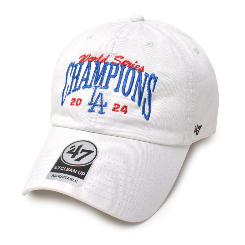 LOS ANGELES DODGERS 2024 WORLD SERIES CHAMPIONS 47 CLEAN UP BWS-WSC312GWS 帽子 1カラー