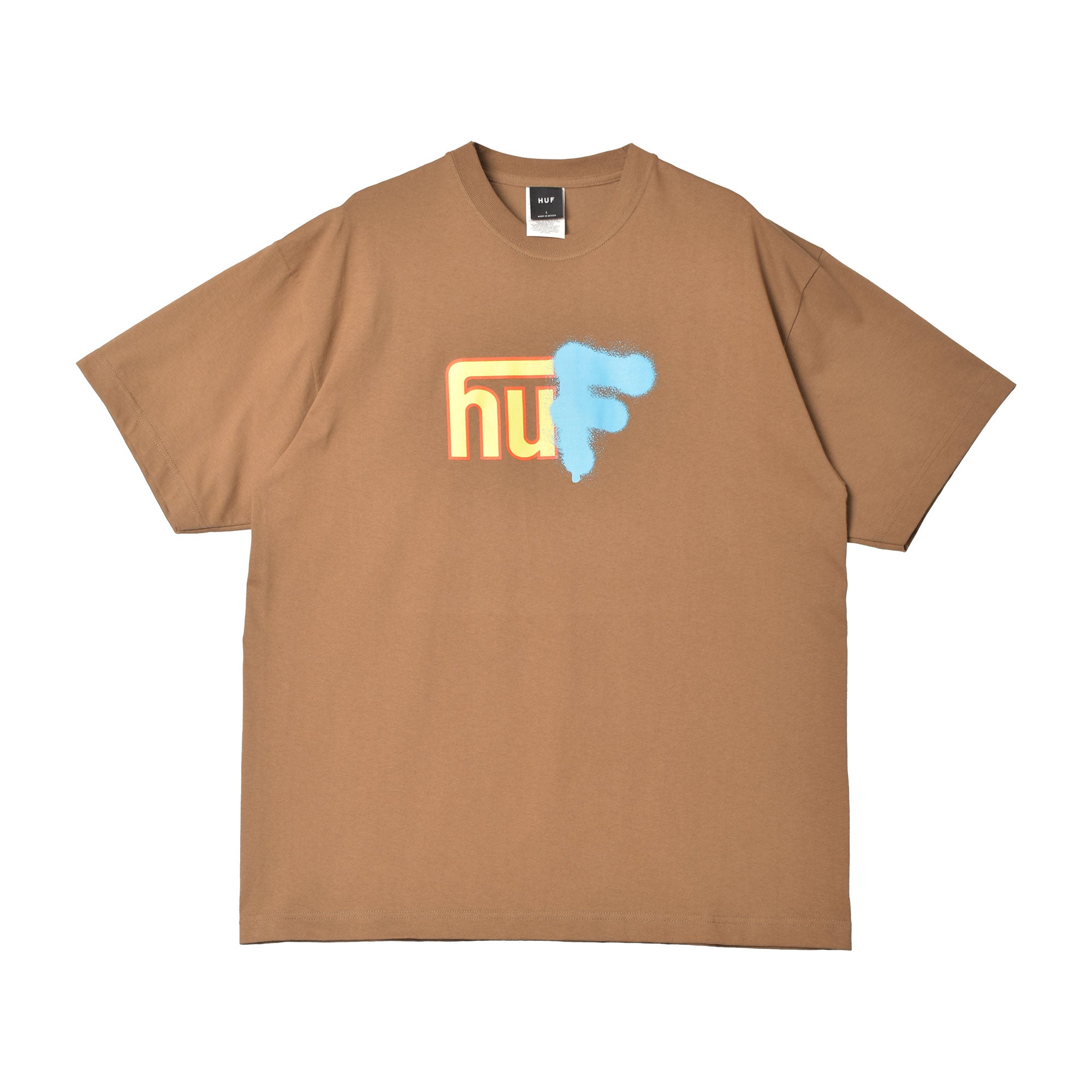 ハフ HUF UPSIDE DOWNTOWN TEE TS02173 半袖Tシャツ 2カラー │Z