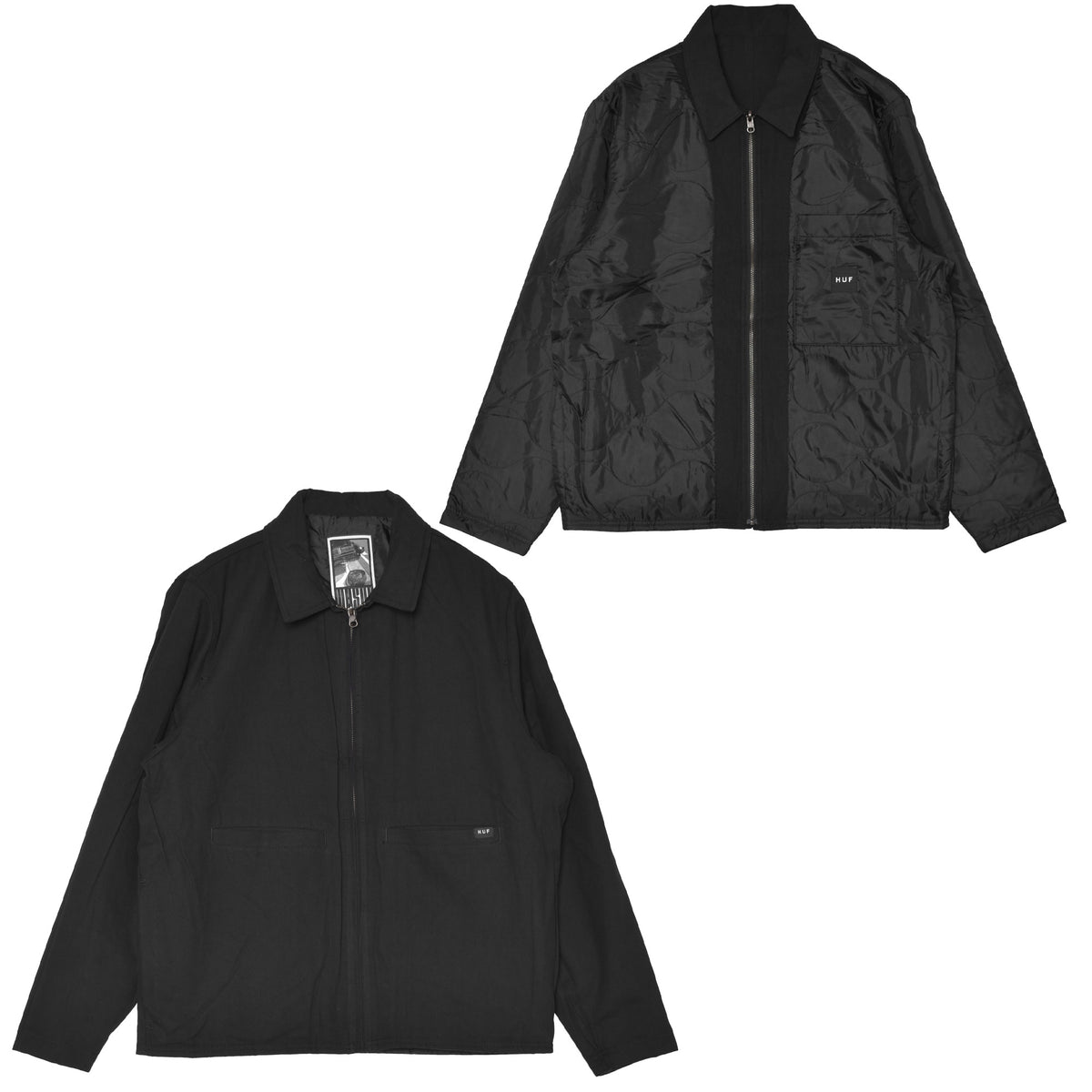 ハフ HUF MASON REVERSIBLE SHACKET BU00219 中綿ジャケット 2