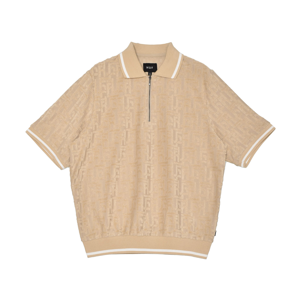 ポロシャツ ハフ HUF TETHER JACQUARD S/S TERRY TOP KN00546 ポロシャツ 2
