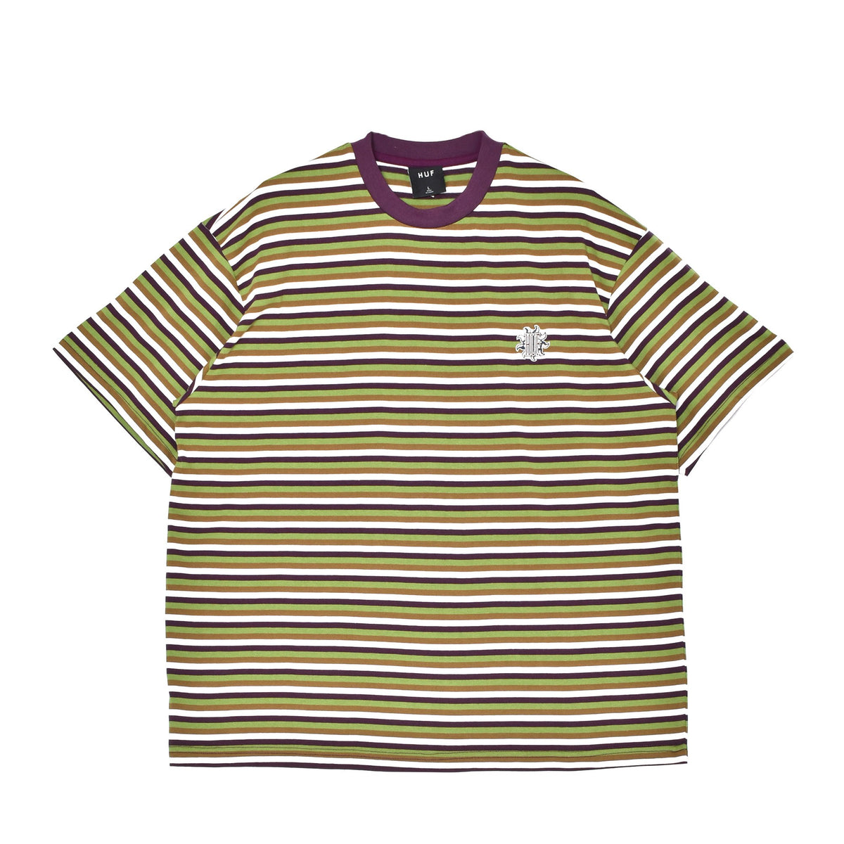 pooプロフご確認ください。 ハフ HUF APOLLO STRIPED S/S KNIT BOXY KN00550 半袖Tシャツ 2