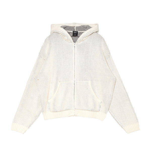 TOKEN ZIP HOODED SWEATER KN00560 ニットパーカー 2カラー