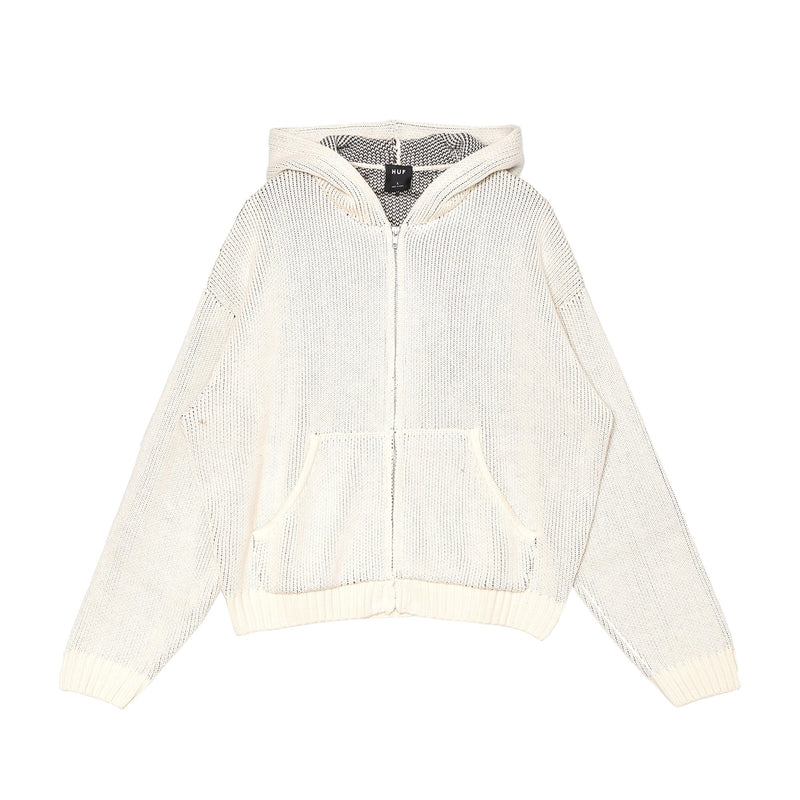 TOKEN ZIP HOODED SWEATER KN00560 ニットパーカー 2カラー