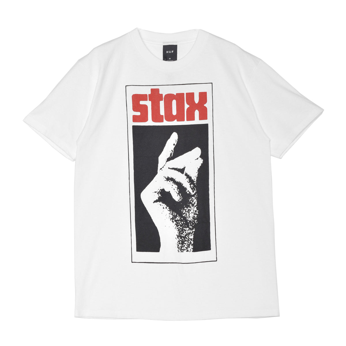 Tシャツ・カットソー HUF SS25 STAX TEE (TS02407 WHITE) ハフ HUF STAX SNAP S/S TEE TS02407 半袖Tシャツ 2カラー │Z