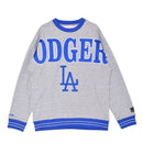 LOS ANGELES DODGERS FULL FIELD SATIN FLEECE CREW VINTAGE LOGO FC8089-LADGYHT スウェット 1カラー