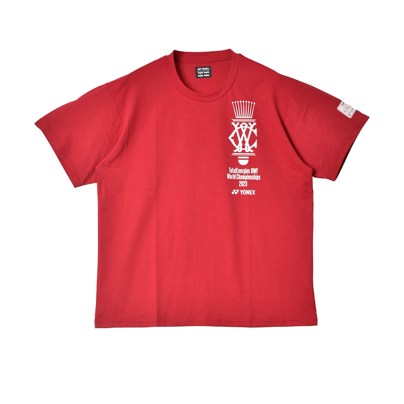 バドミントン世界選手権2023 ユニドライTシャツ YOB23190 半袖Tシャツ 3カラー