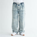 スーパーワイド バギー ダブルニーパンツ ワイドパンツ DPT251072 パンツ 3カラー