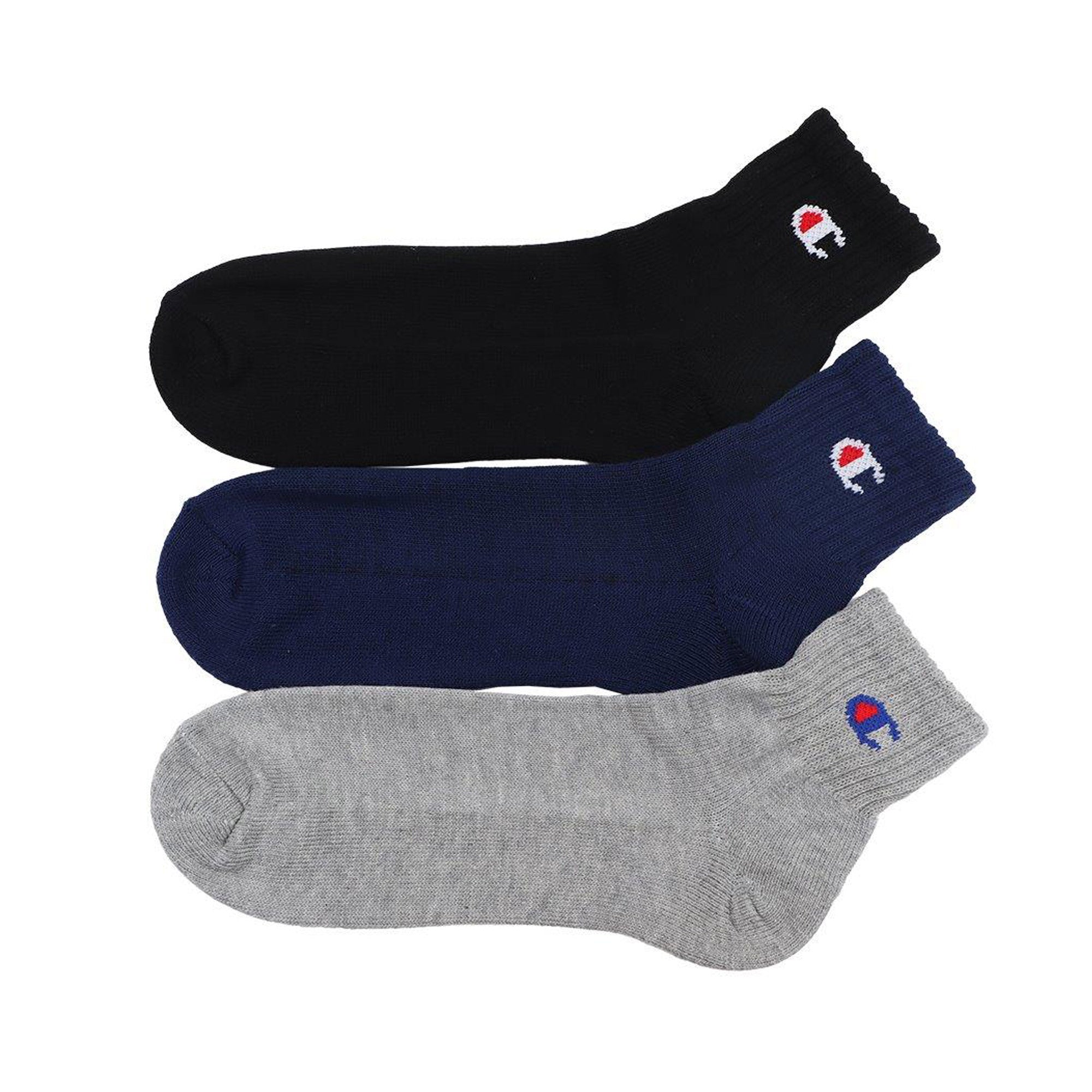 【50％OFF】 チャンピオン CHAMPION クォーターレングスソックス 3足組 その他