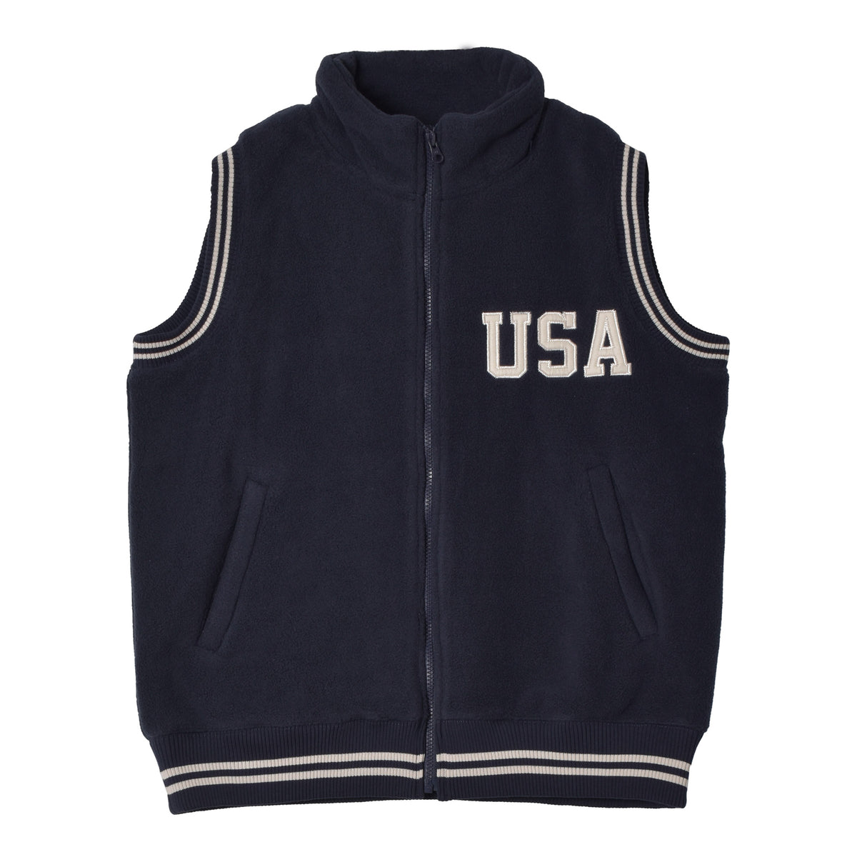 チャンピオン CHAMPION ジップベスト C3-A609 フリースベスト 2