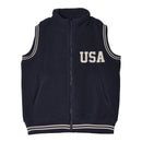 ジップベスト C3-A609 フリースベスト 2カラー