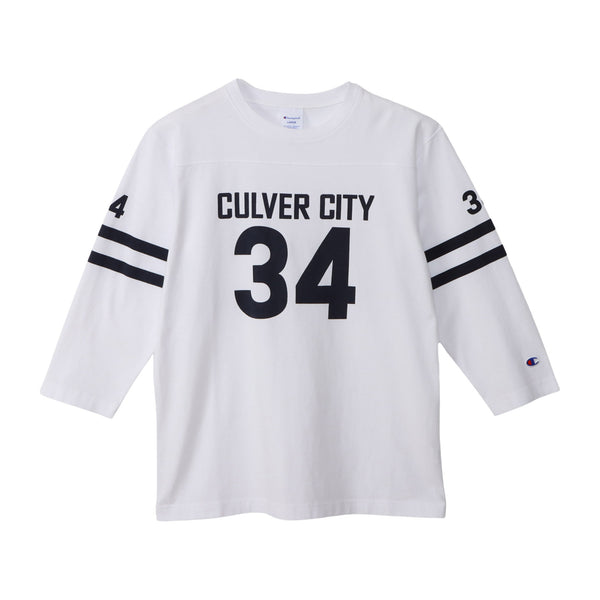 チャンピオン CHAMPION 3／4 スリーブフットボールTシャツ