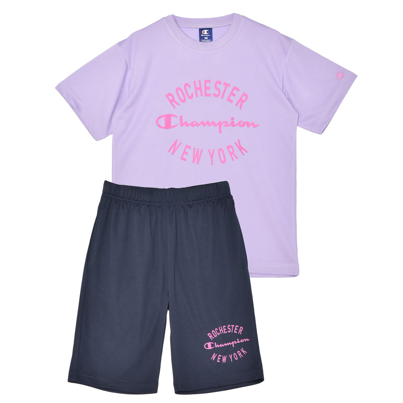 キッズ 半袖Tシャツ ショーツセット スポーツ CK-BSW04 Tシャツ＆ショーツセット 2カラー