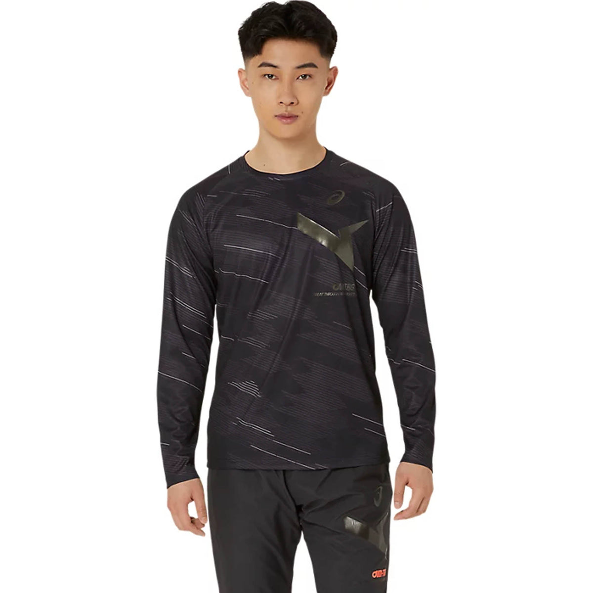 アシックス ASICS AIM-TRGドライグラフィック長袖シャツ