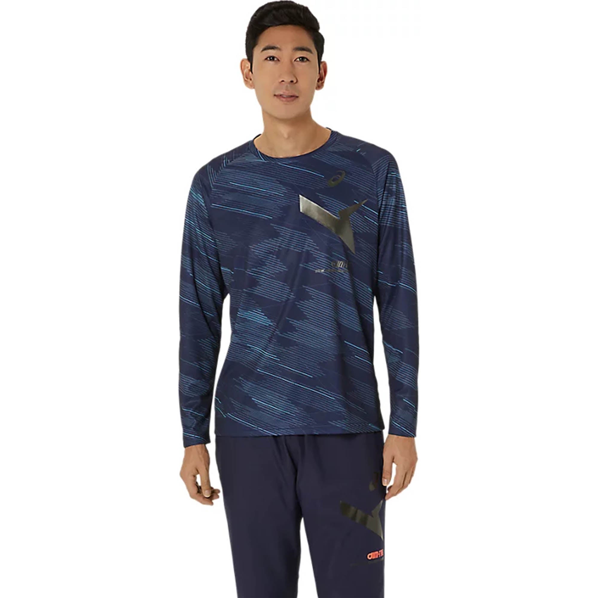アシックス ASICS AIM-TRGドライグラフィック長袖シャツ