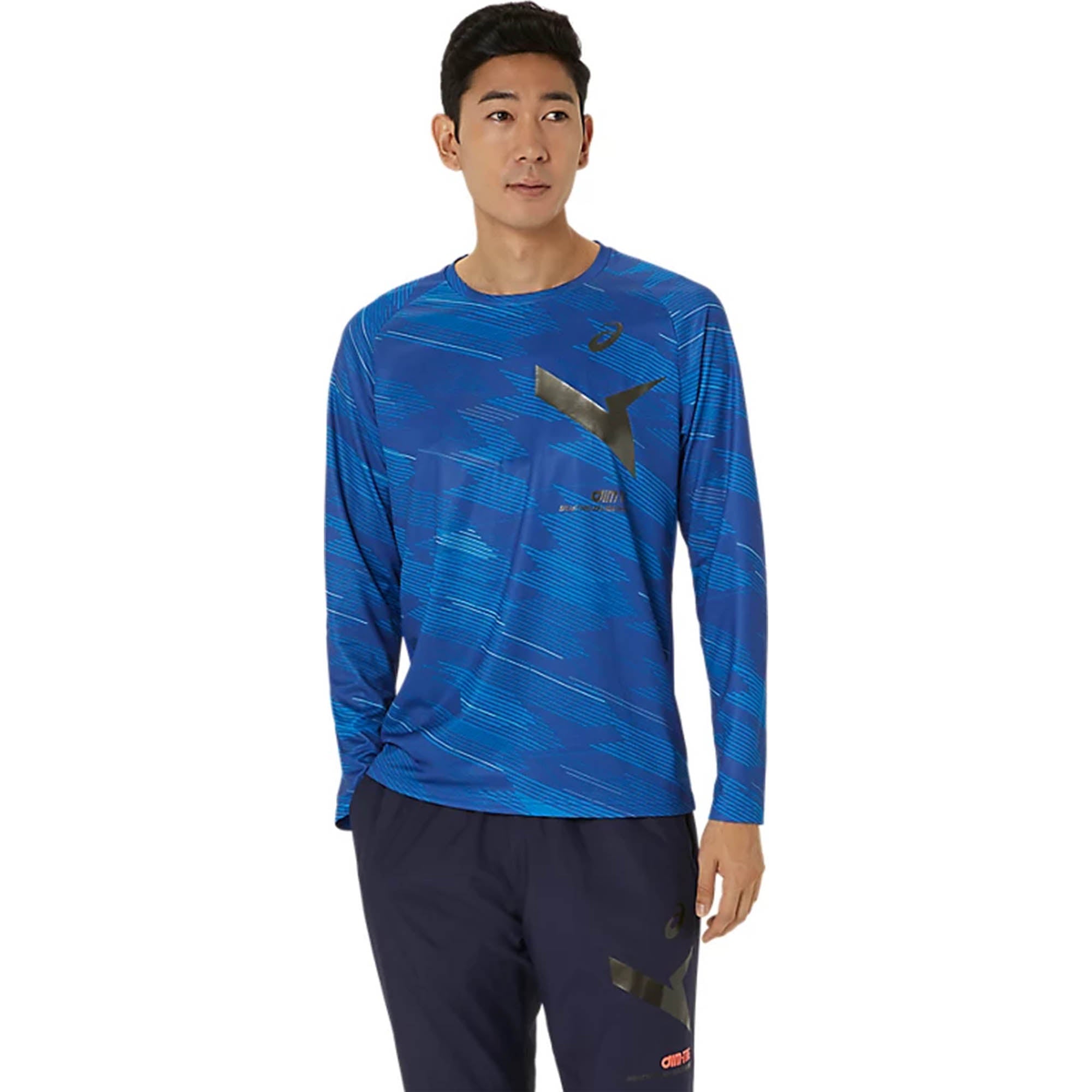 アシックス ASICS AIM-TRGドライグラフィック長袖シャツ