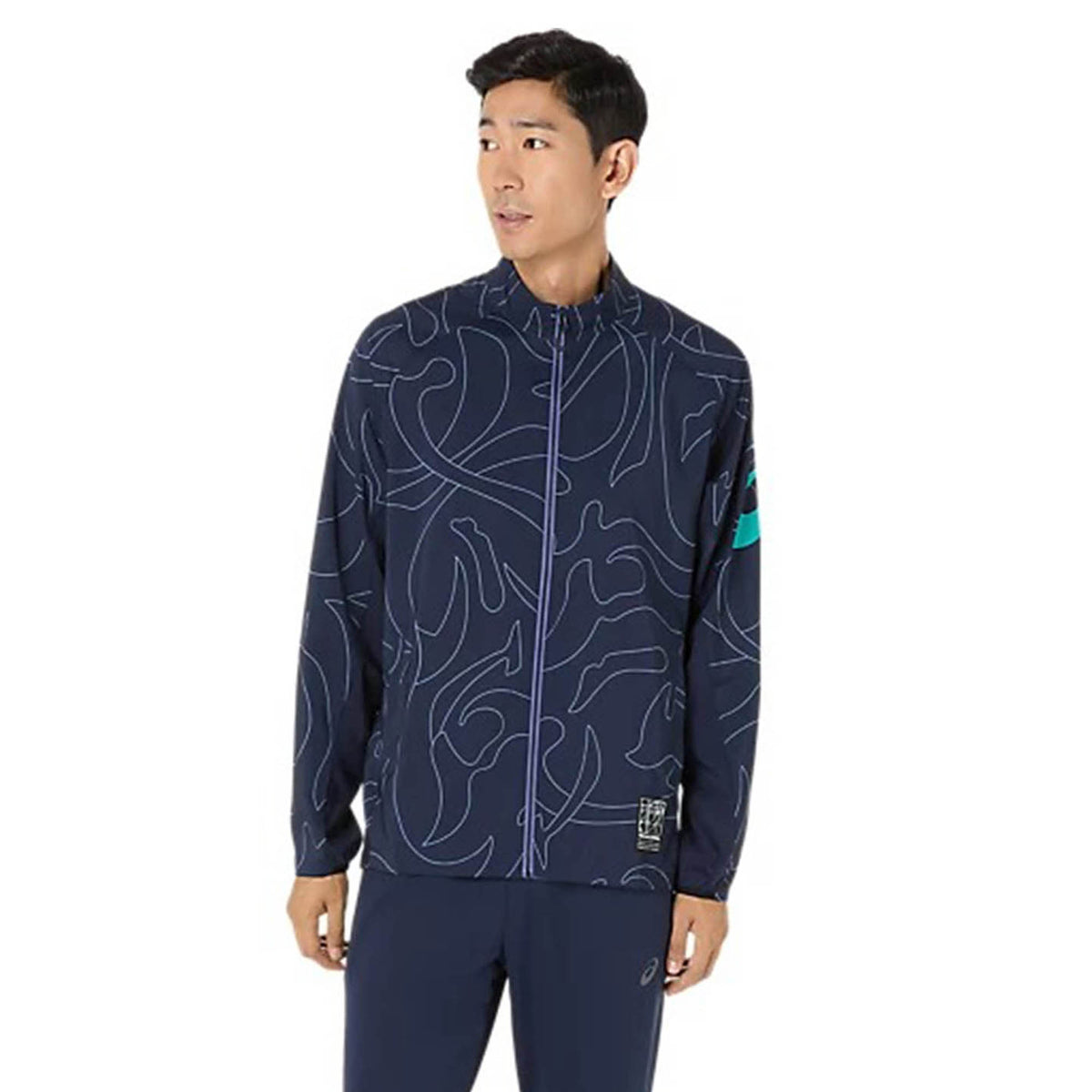 【最安値】 アシックス クールグラフィックサマーウーブンジャケット ASICS ジャケット・アウター
